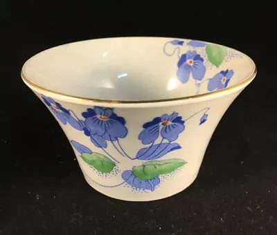 Vintage Colclough Blue Pansies 4212 Pattern Sugar Bowl • £4.99