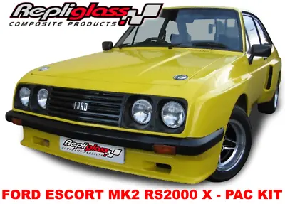 RS2000 X - PAC SPOILER KIT For FORD ESCORT MK2 RACE CAR RALLY KIT MEXICO • $2200