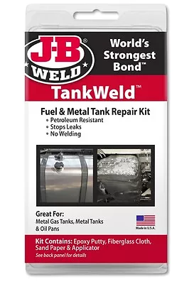 JB Weld Fuel Metal Tank & Oil Pans Repair Kit Petroleum Resistant Stop Leaks • $36