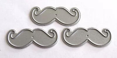 3 Pc –1 ½” Santa’s Mustache Metal Cutting Die Set For Big Shot Or Sizzix #1022 • $4.99