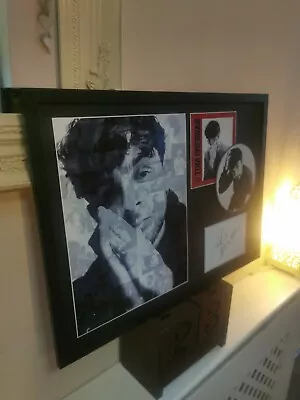 £30 • Buy Tom Grennan LIGHTING MATCHES Signed Framed Artwork & Picture Disc Display UNIQUE