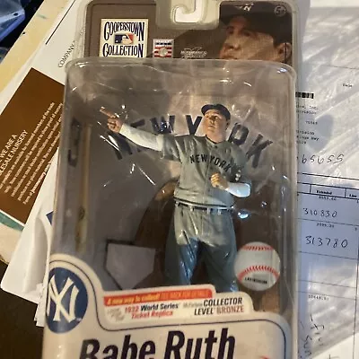 Babe Ruth Yankees Mcfarlane MLB Cooperstown Collection Ticket Replica Xxxx/1000 • $50