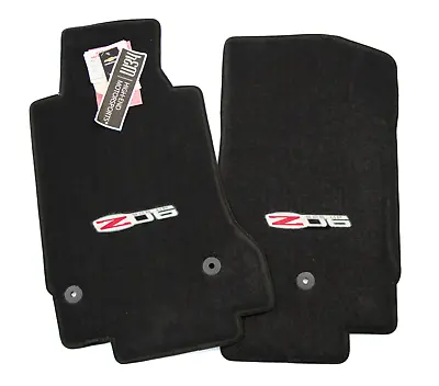 2006 - 2007 Chevrolet C6 Z06 Corvette Floor Mats Z06 GM Licensed Premium InStock • $162.99