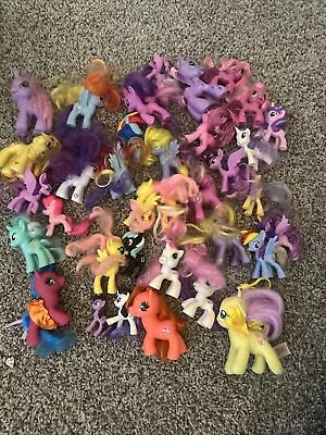Huge LOT Of Hasbro  McD's My Little Pony Collectible Toy  35 Figures • $85
