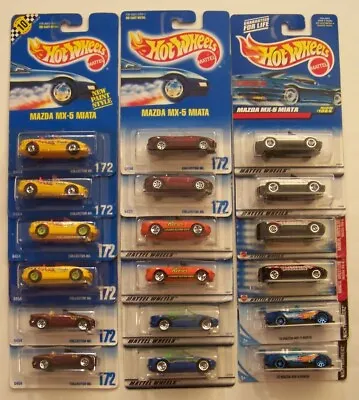 Hot Wheels Mazda MX-5 Miata | 2 Per Lot          • $14