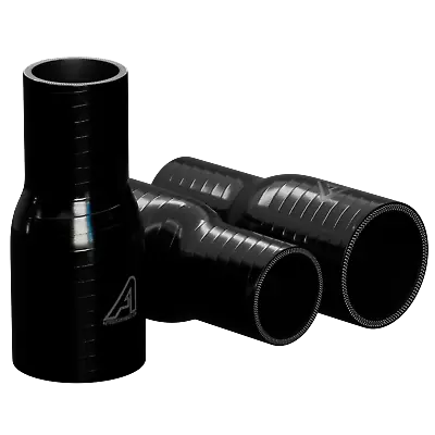 £13.38 • Buy Black Silicone Straight Reducer Hose- Coolant Radiator Pipe Tube Reduction Step