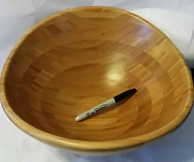 NATURAL CORE BAMBOO MADISON BOWL-ship Free • $75