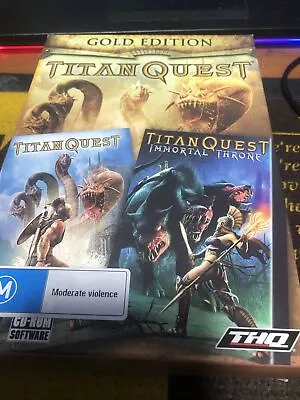 Titan Quest Gold Edition PC Game New Sealed • $59.95