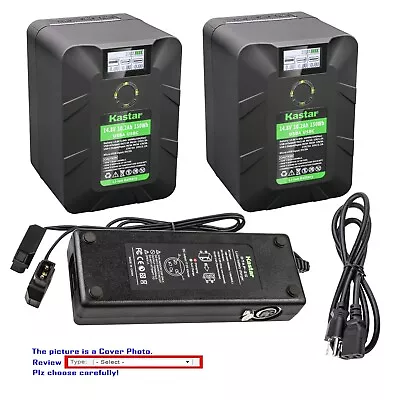 Kastar V-Mount Battery Dtap Charger For Led Studio Light Video Light Monitor • $243.99