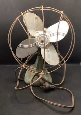 Antique 40s Dominon 8  Desk Fan - Model 5150 - Works • $34.99