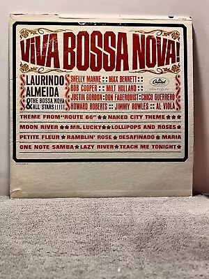 A61 Laurindo Almeida: Viva Bossa Nova! 1962 Capitol Records T 1759 - Latin Jazz • $7