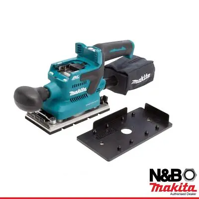 Makita DBO380Z 18V LXT Brushless Cordless 3-Stage Finishing Sander Body Only • £107.80