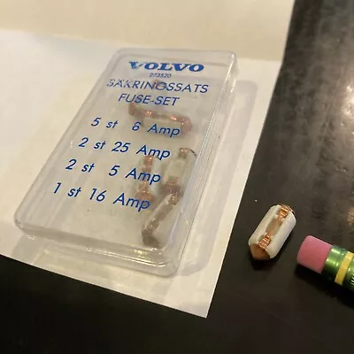 1 New NOS Original Volvo 25a 25 Amp Fuse Shorty 122 544 120 123gt Amazon 9438704 • $18.85