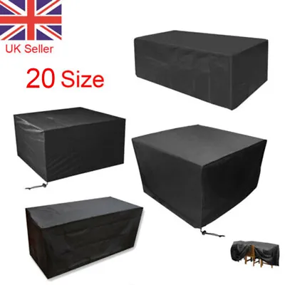 £15.08 • Buy Waterproof Garden Patio Furniture Cover Rattan Table Cube Seat Covers Outdoor UK