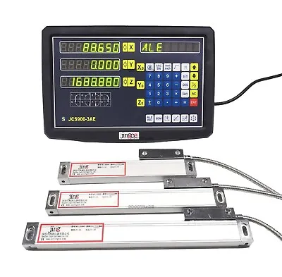 3 Axis Dro Digital Readout For Milling Lathe Machine With 3 Linear Scales Cf • $508.75