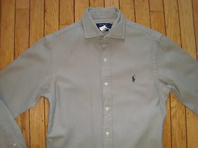 Polo Ralph Lauren Men's Slim Fit Spread Collar Shirt Size Small Hardly Worn! • $22.99