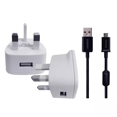 WALL CHARGER & USB DATA SYNC CABLE For Acer  Iconia Tab A211 A510 A700 Tablet • £7.99