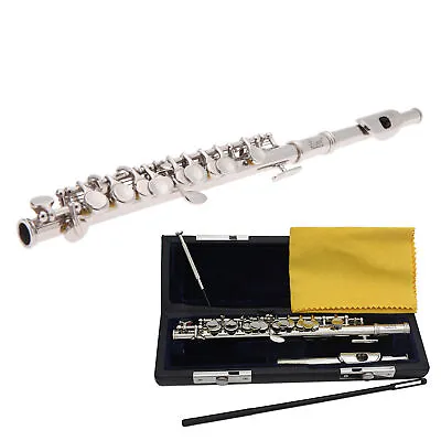 Piccolo Instrument For Beginners Students Key Of C Piccolo Half-Size Flute O6S3 • $56.71