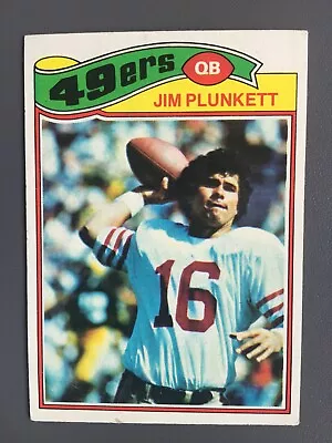 1977 TOPPS #331 JIM PLUNKETT HOFer HEISMAN TROPHY WINNER • $1.99