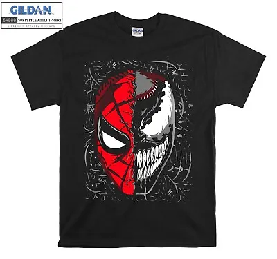 Spider Man Venom Marvel Comic T-shirt Gift Hoodie Tshirt Men Women Unisex E774 • £11.99