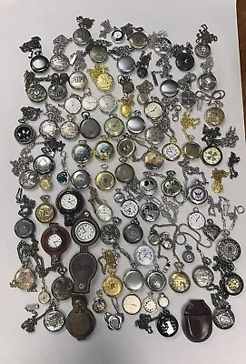 Vintage Wear Repair Resell Pocket Watches Huge Lot • $350