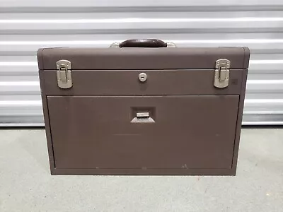 Vintage Kennedy Kits Machinist Tool Chest Box – Style 520 – 7 Drawer Toolchest • $350