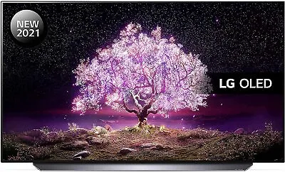 LG OLED55C14LB OLED HDR 4K Ultra HD 55  Smart TV With Freesat HD - Black A • £949.89