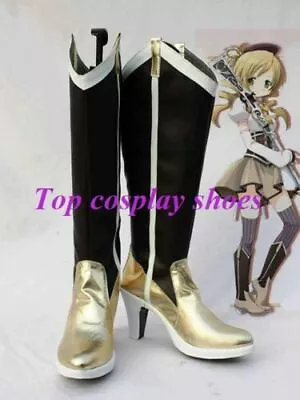 Anime Puella Magi Madoka Magica Cosplay Tomoe Mami's Cosplay Boots Shoes & • $40