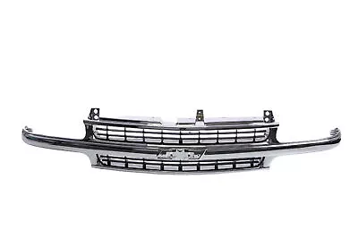 Chrome Grille For 99-02 Silverado 1500 00-05 06 Tahoe Suburban GM1200442 • $127.57