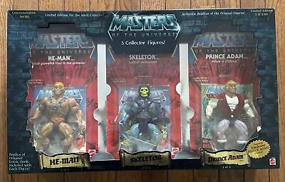 Masters Of The Universe Commemorative 5-Pack 2001 Limited Edition Series 1 Rare • $350