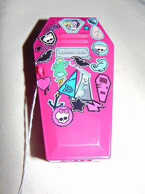 2010 Monster High Locker Coffin Doll Student Pink Stickers Official Mattel 5  • $5