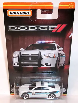 2022 Matchbox 1:64 Mbx Dodge Series 11/12 White 2011 Dodge Charger Pursuit • $11.99