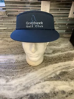 Vintage Grayhawk Golf Club Tour Visor RARE - USA - Union Made • $35