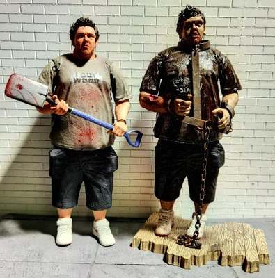 £80 • Buy Shaun Of The Dead Movie 7  Figures. Ed Winchester Romero Zombie Undead Neca