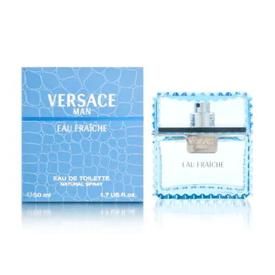 Versace Man Eau Fraiche By Versace For Men 1.7 Oz EDT Spray Brand New • $36.90