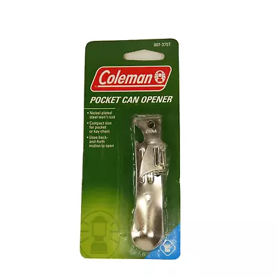 4 Coleman Pocket Can Opener  (2 2 Packs) Nickle Plated Steel. Camping  Survival • $7