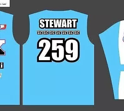 Custom Design Jersey Motocross Supercross Team Chevy Kawasaki James Stewart 259 • $36.59