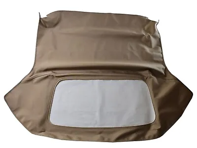 BMW E30 Convertible Top & Plastic Window 3 Series 1986-93 HAARTZ TAN CANVAS • $375.06