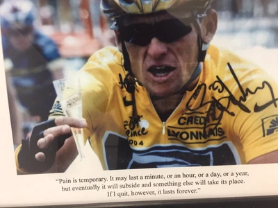 £15 • Buy Lance Armstrong Print Signed Photo