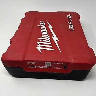 Milwaukee M12 Fuel Hard Case - For 2404-22 Drill Driver And Charger • $13.83