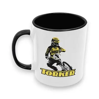 Torker - BMX Rider With Logo Coffee Mug - Old School Bmx • $27.44