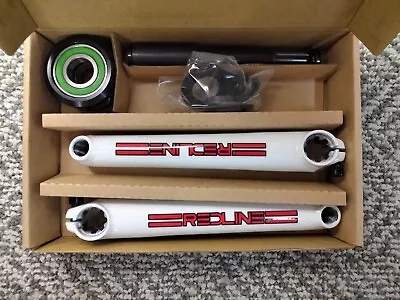 Old School Style Bmx Crank Set Redline Style 175mm With American B/B • $101