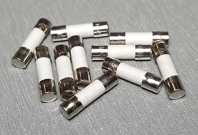$9.85 • Buy 10PCS 500mA 0.5A Ceramic Fuse M205 5x20mm Fast Blow 250V AUSTRALUX