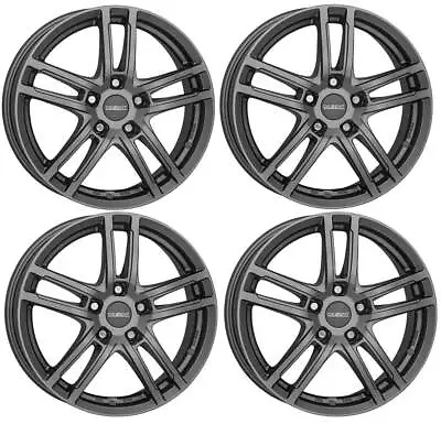 4 Dezent TZ Graphite Wheels 6.5Jx16 4x100 For Mazda 2 323 Mx-5 Mx-5 16 Inch Rims • $1371.90