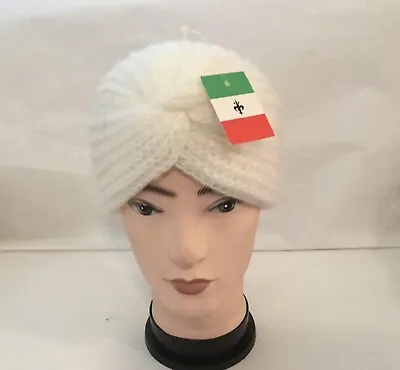 NWT Betmar Knitted Turban Style Hat / Made In Italy / RN 39360 • $12.71