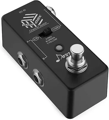 📦 Donner ABY Box Line Selector AB Switch Guitar Effects Pedal True Bypass • $25