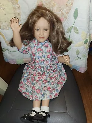 1999 Vintage My Twinn 23” Brown Haired Hazel Eyes Posable Doll Wig Is Loose • $52.25
