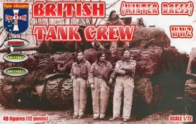 Orion Figures 72061 1:72 British Tank Crew WWII (Winter Dress) • £8.09