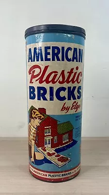 American Plastic Bricks By Elgo 200 Pcs • $21.21