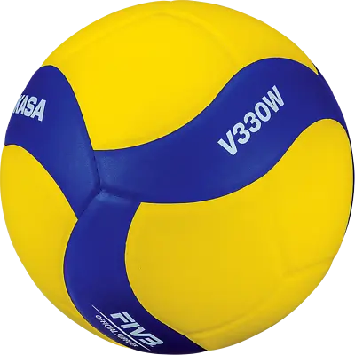 Mikasa V330W Competition Club FIVB Volleyball Blue/Yellow • $48.90